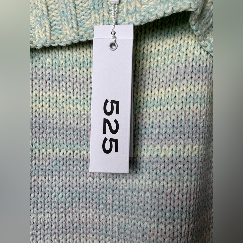 Anthropology 525 America Colorful Knit Dress Multi Color Size Small NWT - Picture 7 of 13